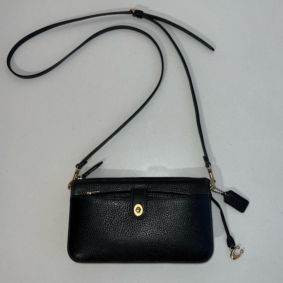 Coach Noa Pop-Up Leather Messenger Crossbody Bag with removable card pouch - Picture 4 of 16